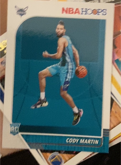 2019-20 Panini NBA Hoops #229 Cody Martin — front