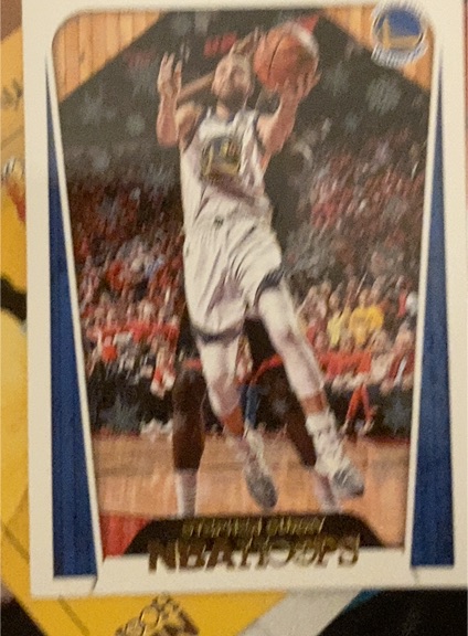 2018-19 Panini NBA Hoops #281 Stephen Curry — front