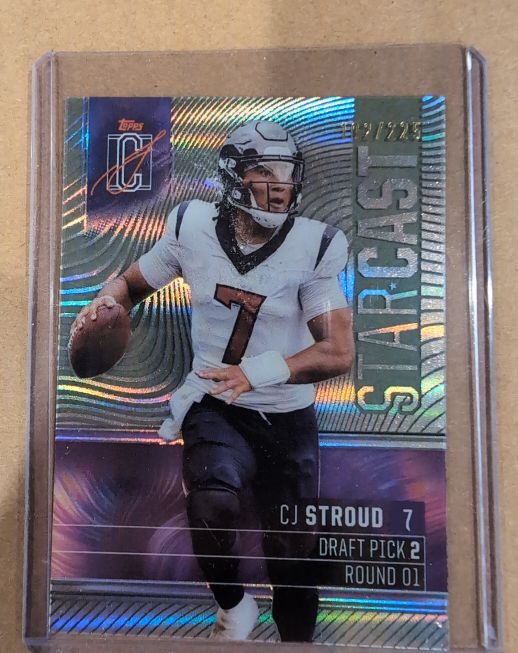 2024 Topps Signature Class #SC-2 CJ Stroud Star Cast — front