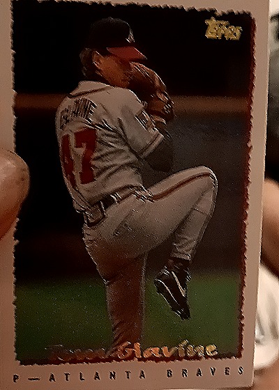 1995 Topps #175 Tom Glavine — front