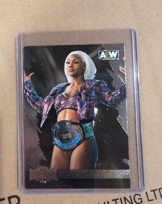 2022 SkyBox Metal Universe AEW #9 Jade Cargill — front