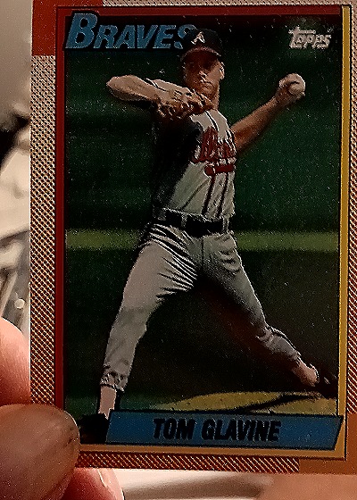1990 Topps #506 Tom Glavine — front
