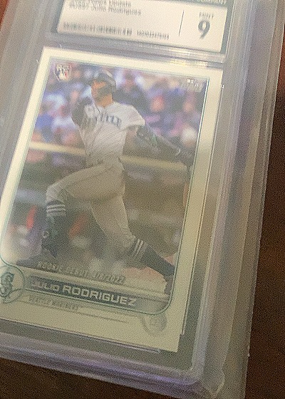2022 Topps Chrome Update #USC150 Julio Rodriguez — front