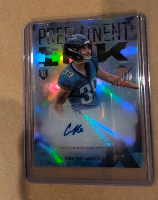 2024 Topps Signature Class Preeminent Ink #Cam Little — front