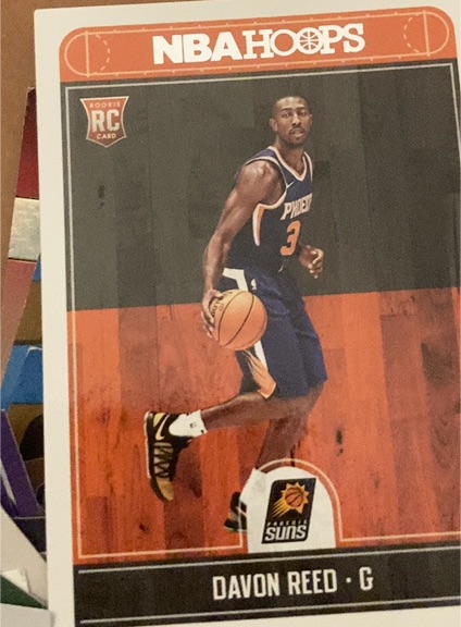 2017-18 Panini Hoops #282 Davon Reed — front