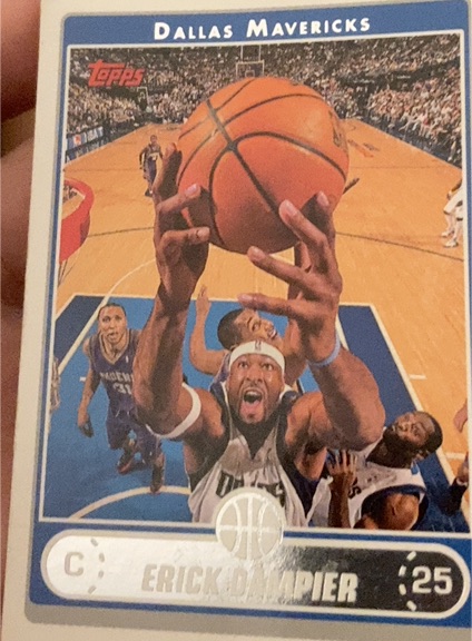 2006-07 Topps #136 Erick Dampier — front