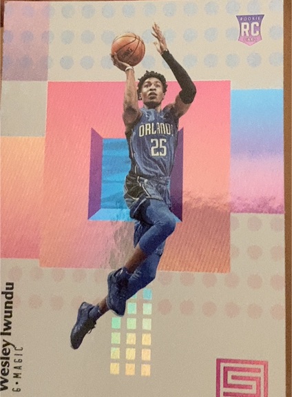 2017-18 Panini Status #25 Wesley Iwundu — front