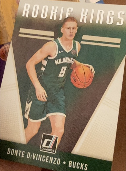 2018-19 Donruss #23 Donte DiVincenzo Rookie Kings — front