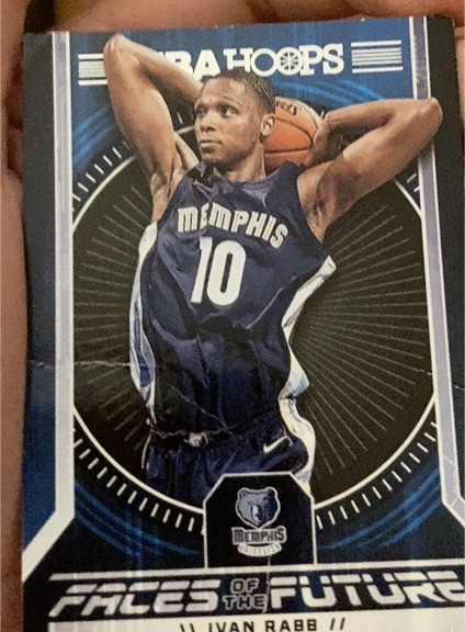 2017-18 Panini NBA Hoops #13 Ivan Rabb Faces of the Future — front