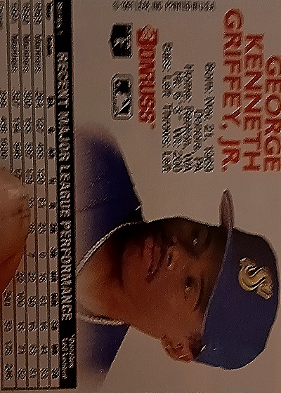 1992 Ultra #363 Ken Griffey Jr. — back