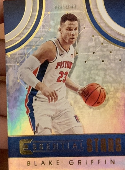 2017-18 Panini Essentials #ES-27 Blake Griffin Essential Stars Detroit Pistons — front