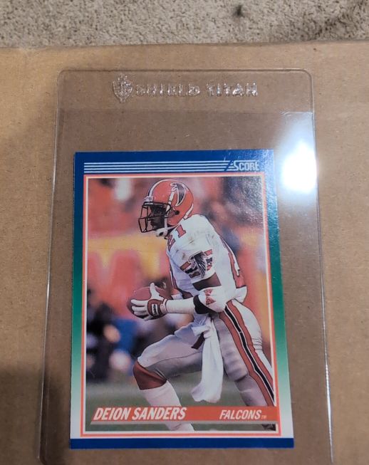 1990 Score #95 Deion Sanders — front