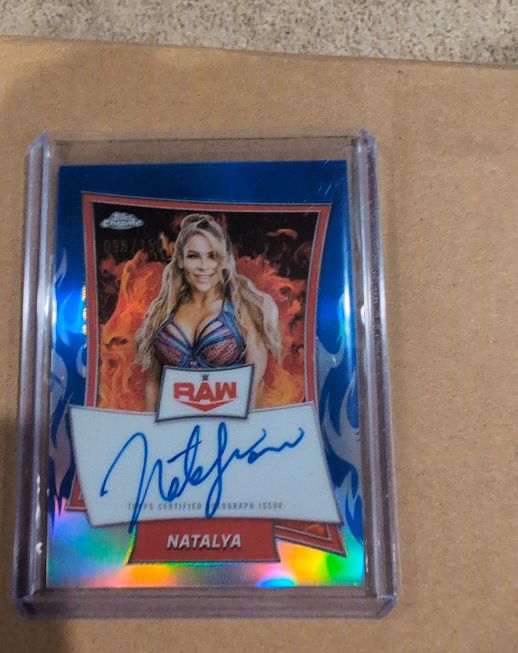 2024 Topps Chrome WWE #058 Natalya — front