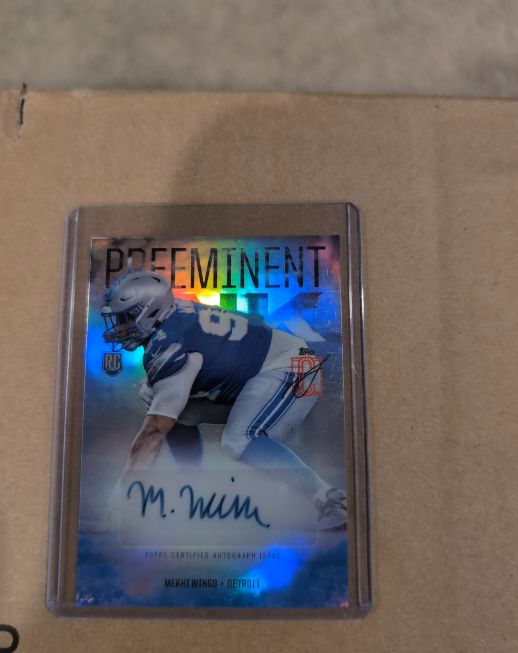 2024 Topps Signature Class Preeminent Ink #PI-MWI Mekhi Wingo — front