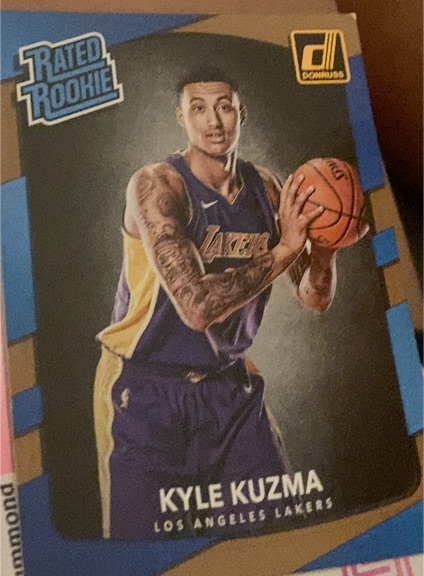 2017-18 Donruss #174 Kyle Kuzma — front