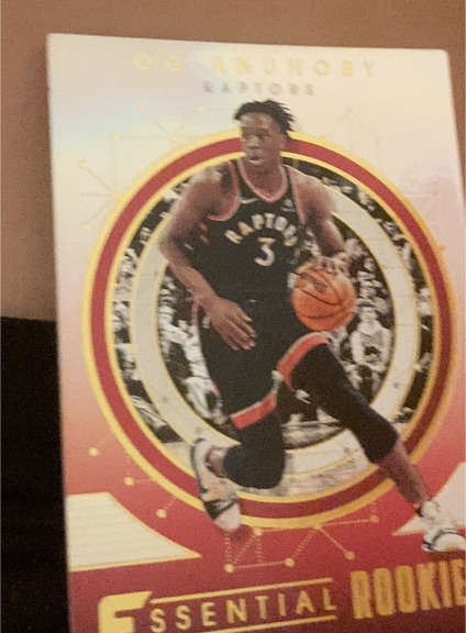 2017-18 Panini Essentials Essential Rookies #ER-35 OG Anunoby — front