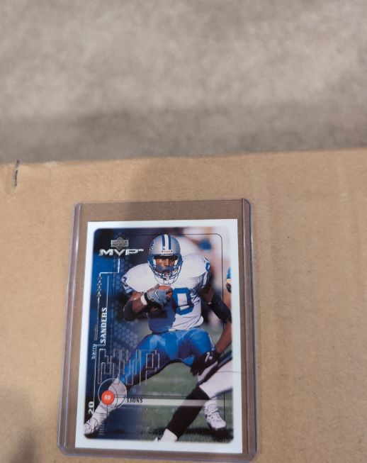 1999 Upper Deck MVP #65 Barry Sanders — front