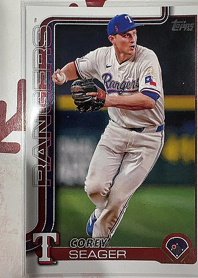 2025 Topps #CC-13 Corey Seager — front