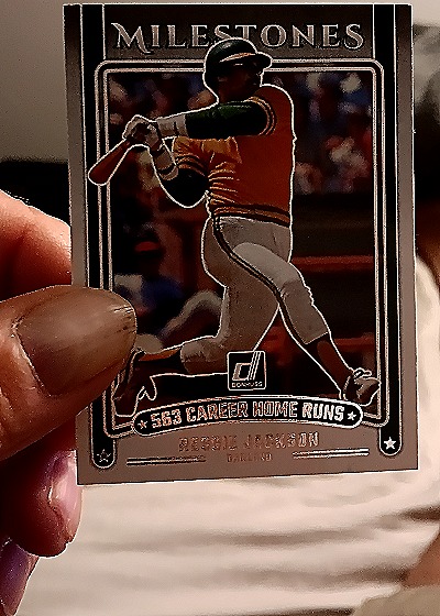 2025 Donruss Milestones #16 Reggie Jackson — front