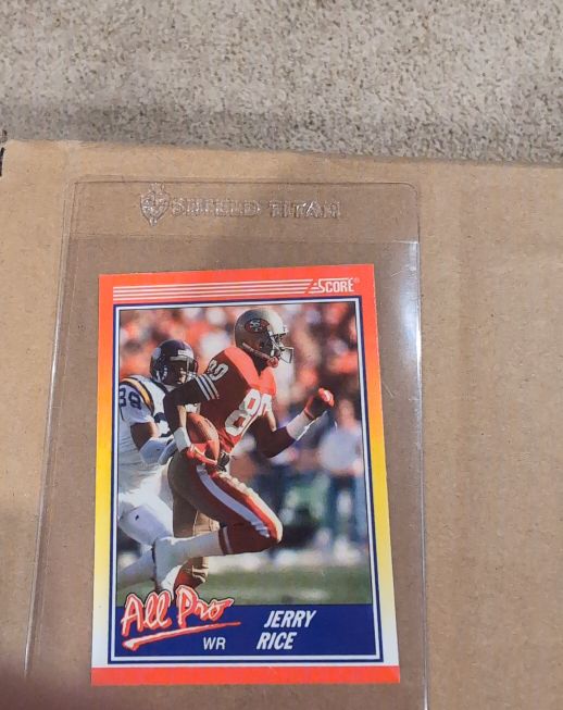 1990 Score All Pro Jerry Rice — front
