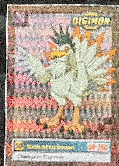 1999 Upper Deck Digimon Series 1 #34 Kokatorimon — front