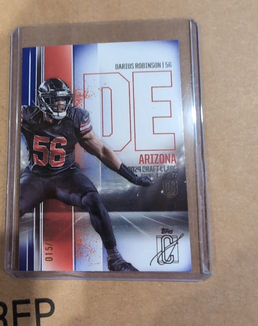 2024 Topps Signature Class #63 Darius Robinson — front