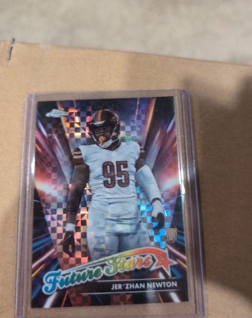 2024 Topps Chrome #FS-16 Jer'Zhan Newton Future Stars — front