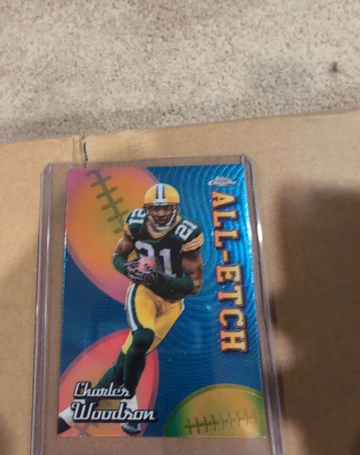 2024 Topps Chrome Football All-Etch #CAE-CWO Charles Woodson — front