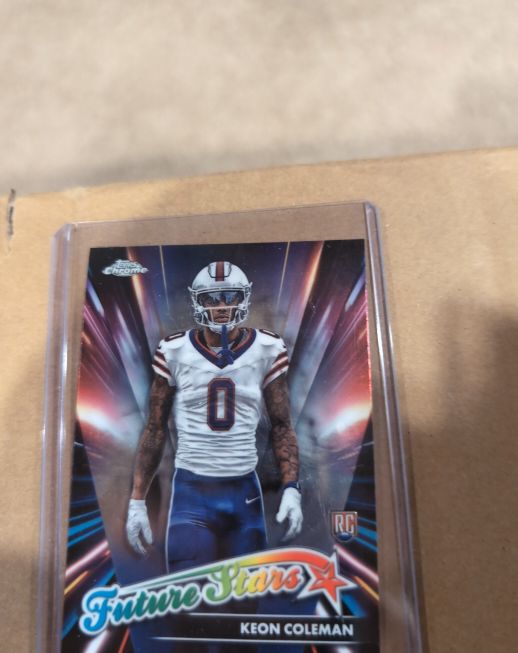 2024 Topps Chrome Future Stars #FS-10 Keon Coleman — front