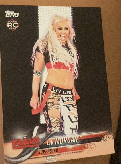 2018 Topps WWE Then Now Forever #147 Liv Morgan — front