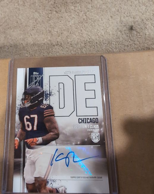 2024 Topps Signature Class #RCA-KR Keith Randolph Jr — front