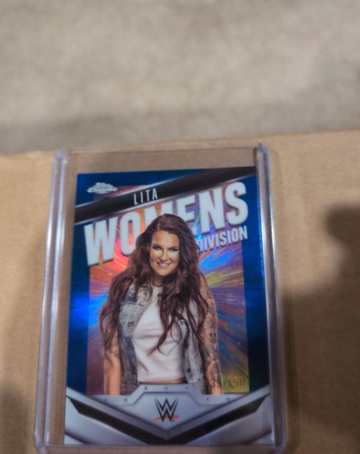 2025 Topps Chrome WWE #WD-LIT Lita Women's Division — front