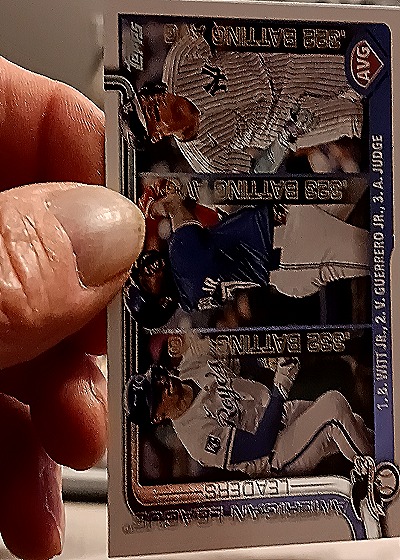 2024 Topps Series One #345 Luis Severino, Teoscar Hernandez Jr., Aaron Judge — front