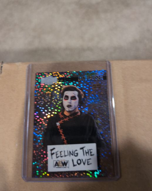 2022 AEW Metal Universe Feeling The Love Danhausen FL-4 — front