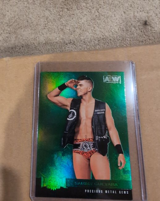 2022 Skybox Metal Universe AEW #2 Sammy Guevara — front
