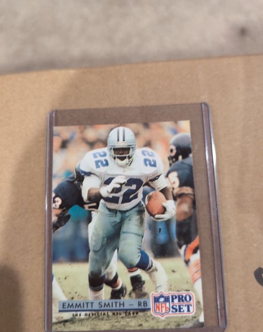 1991 Pro Set #22 Emmitt Smith — front