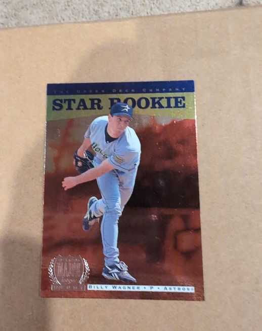 1996 Upper Deck #225 Billy Wagner Star Rookie — front