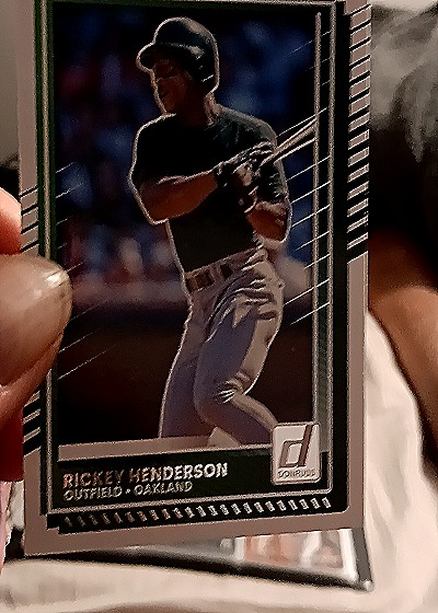 2025 Donruss #7 Rickey Henderson — front