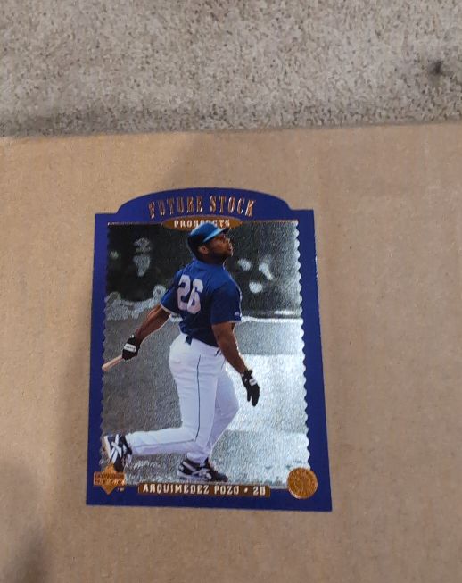 1996 Upper Deck Future Stock Prospects #FS17 Arquimedez Pozo — front