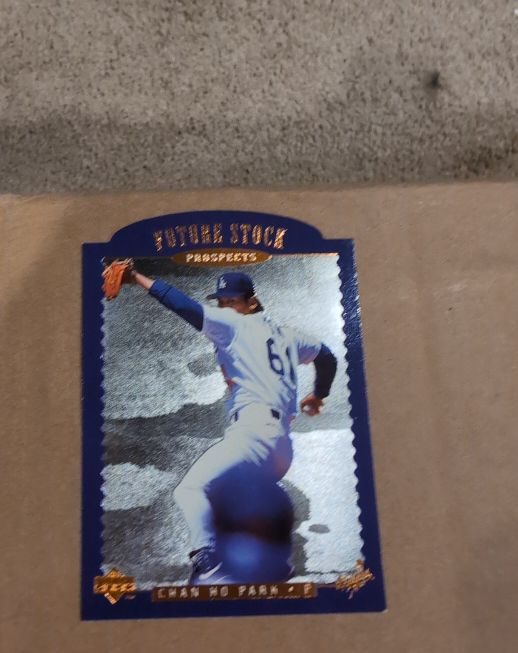 1996 Upper Deck Future Stock Prospects #FS16 Chan Ho Park — front