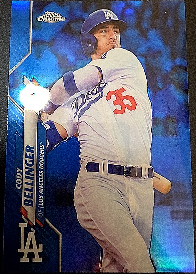 2020 Topps Chrome #77 Cody Bellinger — front