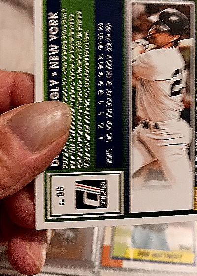 2025 Donruss #98 Don Mattingly — back