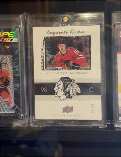 2023-24 Upper Deck Exquisite Collection #98 Connor Bedard — front