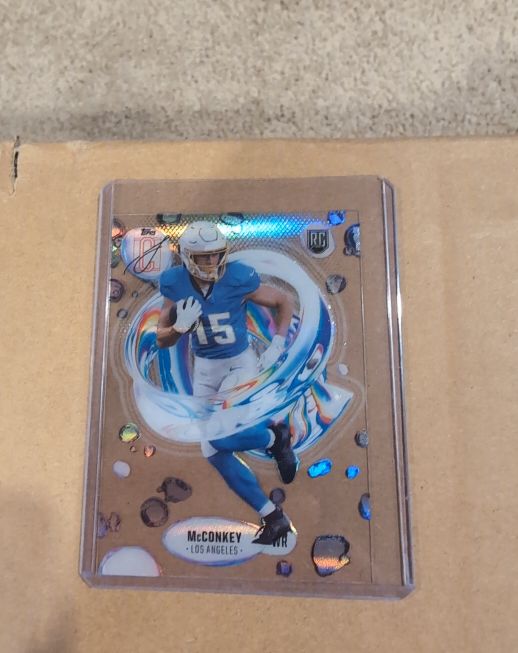 2024 Topps Signature Class Fluidity Acetate #F-10 Ladd McConkey — front