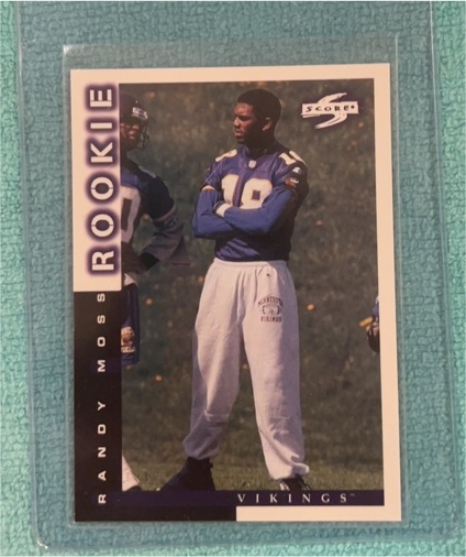 1998 Score #235 Randy Moss Rookie Card — front