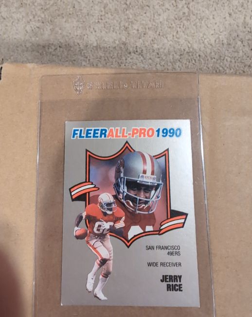 1990 Fleer All-Pro #2 Jerry Rice — front