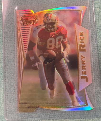 1996 Bowman's Best #BC10 Jerry Rice — front