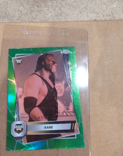 2025 Topps Chrome WWE #4 Kane — front