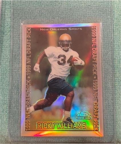 1999 Topps Chrome #135 Ricky Williams — front