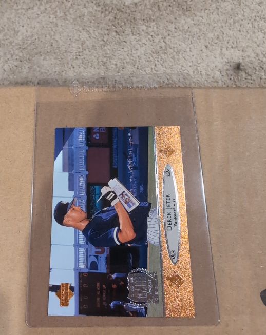 1996 Upper Deck #156 Derek Jeter Major League Debut — front